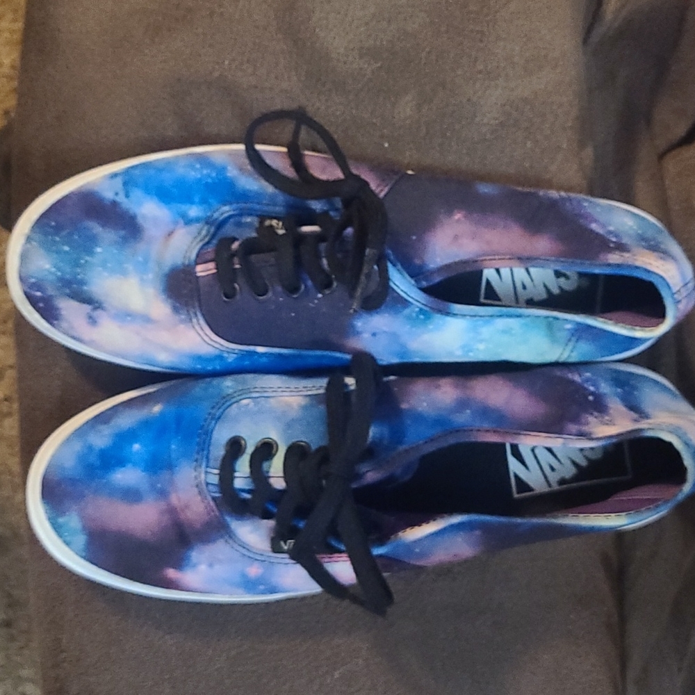 Vans galaxy shoes